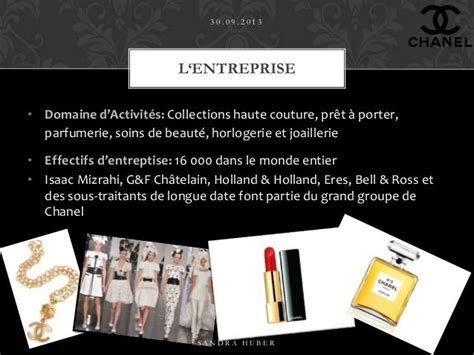 chanel présentation de l'entreprise
